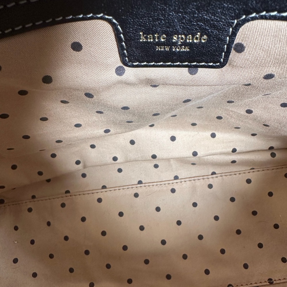 Kate Spade Black and White Zebra Handbag - Picture 7 of 9
